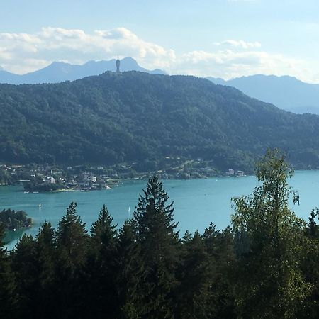 Pension Karawankenblick Moosburg Buitenkant foto